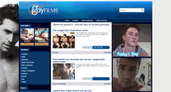 Desktop Screenshot of gayfilms.nl